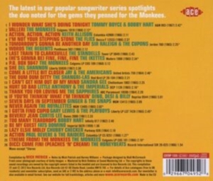 Various Artists - Action! The Songs Of Tommy Boyce & i gruppen CD / Pop-Rock hos Bengans Skivbutik AB (523898)