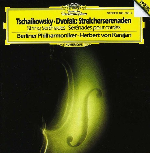 Tjajkovskij/Dvorak - Stråkserenader i gruppen CD / Klassiskt hos Bengans Skivbutik AB (523946)