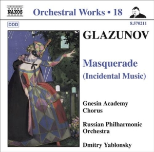 Glazunov - Masquerade i gruppen Externt_Lager / Naxoslager hos Bengans Skivbutik AB (525023)