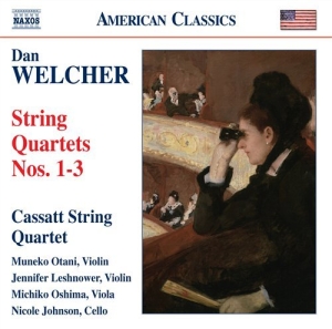 Welcher - String Quartets i gruppen Externt_Lager / Naxoslager hos Bengans Skivbutik AB (526481)