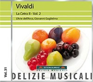 Vivaldi - La Cetra Ii Vol 2 i gruppen Externt_Lager / Naxoslager hos Bengans Skivbutik AB (526851)