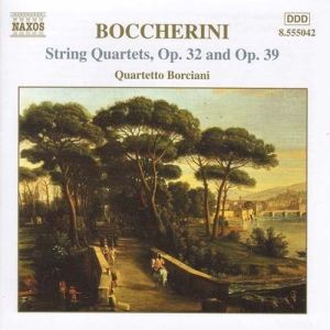 Boccherini Luigi - String Quartets Opp 32 & 39 i gruppen Externt_Lager / Naxoslager hos Bengans Skivbutik AB (527844)