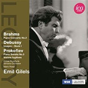Brahms - Piano Concerto No 2 i gruppen Externt_Lager / Naxoslager hos Bengans Skivbutik AB (527894)