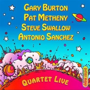 Burton/ Metheny/ Swallow/ Sanchez - Quartet Live i gruppen CD / Jazz hos Bengans Skivbutik AB (528517)