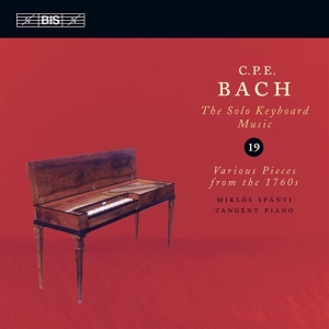 Cpe Bach - Solo Keyboard Music Vol 19 i gruppen Externt_Lager / Naxoslager hos Bengans Skivbutik AB (528616)