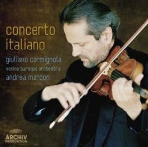 Carmignola Giuliano - Concerto Italiano i gruppen CD / Klassiskt hos Bengans Skivbutik AB (529678)