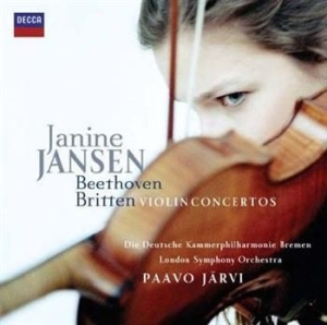 Beethoven/Britten - Violinkonserter i gruppen CD / Klassiskt hos Bengans Skivbutik AB (529683)