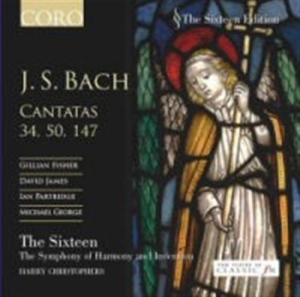 Bach J S - Cantatas 34, 50, 147 i gruppen Externt_Lager / Naxoslager hos Bengans Skivbutik AB (531497)