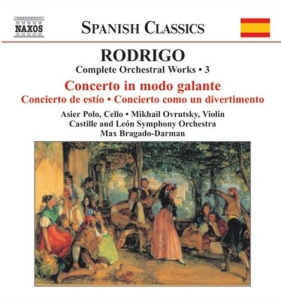 Rodrigo Joaquin - Complete Orchestral Works Vol i gruppen Externt_Lager / Naxoslager hos Bengans Skivbutik AB (532672)