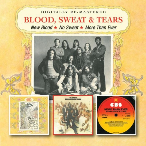 Blood Sweat And Tears - New Blood/No Sweat/More Than Ever i gruppen CD / Toppsäljare hos Bengans Skivbutik AB (532736)