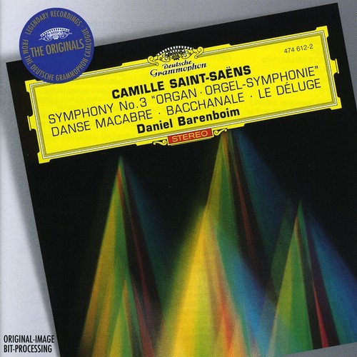 Saint-Saens - Symfoni 3 C-Moll Orgelsymfonin i gruppen CD / Klassiskt hos Bengans Skivbutik AB (532778)