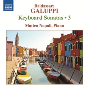 Galuppi - Piano Sonatas Vol 3 i gruppen Externt_Lager / Naxoslager hos Bengans Skivbutik AB (533115)
