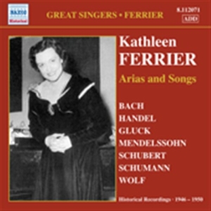 Kathleen Ferrier - Arias And Songs i gruppen Externt_Lager / Naxoslager hos Bengans Skivbutik AB (533157)