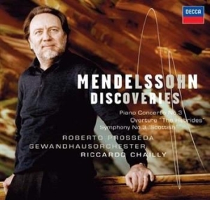 Mendelssohn - Pianokonsert 3 & Symfoni 3 i gruppen CD / Klassiskt hos Bengans Skivbutik AB (533208)