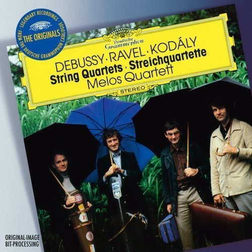Debussy/ Ravel/ Kodaly - Stråkkvartetter i gruppen CD / Klassiskt hos Bengans Skivbutik AB (533247)