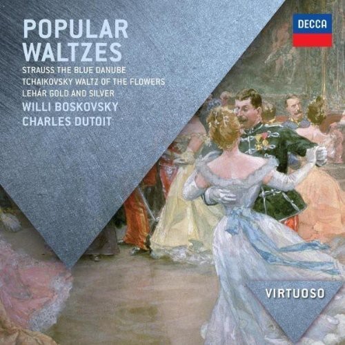Blandade Artister - Populära Valser i gruppen CD / Klassiskt hos Bengans Skivbutik AB (533476)