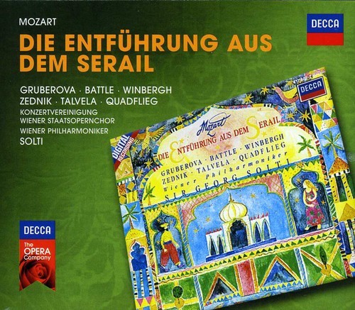 Mozart - Enleveringen Ur Seraljen i gruppen CD / Klassiskt hos Bengans Skivbutik AB (533505)