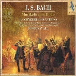 Bach Johann Sebastian - Musikalisches Opfer i gruppen Externt_Lager / Naxoslager hos Bengans Skivbutik AB (533594)