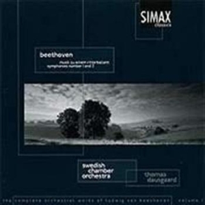 Swedish Chamber Orchestra - Beethoven Symf 1/2, Vol.1 i gruppen CD / Klassiskt hos Bengans Skivbutik AB (533821)