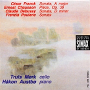 Mørktruls/Austbøhåkon - French Cello/Franck/Debussy i gruppen Externt_Lager / Naxoslager hos Bengans Skivbutik AB (534490)