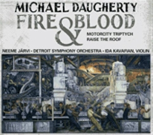 Daugherty - Fire And Blood i gruppen CD / Klassiskt hos Bengans Skivbutik AB (535994)