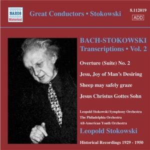 Bach - Stokowski Transcriptions Vol 2 i gruppen Externt_Lager / Naxoslager hos Bengans Skivbutik AB (536014)