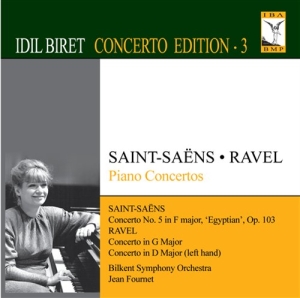 Ravel / Saint-Saens - Piano Concertos i gruppen Externt_Lager / Naxoslager hos Bengans Skivbutik AB (536022)