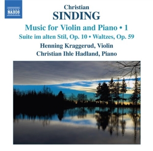 Sinding - Music For Violin And Piano i gruppen Externt_Lager / Naxoslager hos Bengans Skivbutik AB (536024)