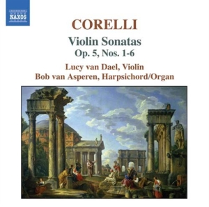 Corelli Arcangelo - Violin Sonatas Op 5 Nos 1-6 i gruppen Externt_Lager / Naxoslager hos Bengans Skivbutik AB (536266)