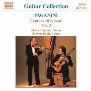 Paganini Nicolo - Centone Di Sonate 3 i gruppen Externt_Lager / Naxoslager hos Bengans Skivbutik AB (537166)