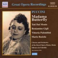 Puccini Giacomo - Madama Butterfly i gruppen Externt_Lager / Naxoslager hos Bengans Skivbutik AB (537305)