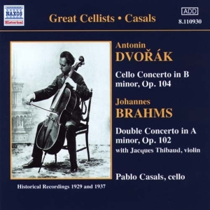 Dvorak/Brahms - Cello Concertos i gruppen Externt_Lager / Naxoslager hos Bengans Skivbutik AB (538151)