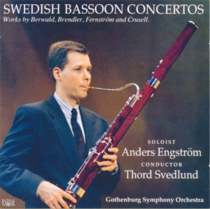 Berwald Brendler Fernström Crusell - Swedish Bassoon Concertos i gruppen Externt_Lager / Naxoslager hos Bengans Skivbutik AB (538999)