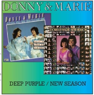 Donny & Marie - Deep Purple/New Season i gruppen CD / Pop-Rock hos Bengans Skivbutik AB (539219)
