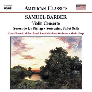 Barber Samuel - Violin Concerto i gruppen Externt_Lager / Naxoslager hos Bengans Skivbutik AB (539315)