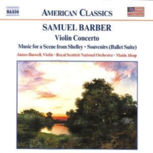 Barber Samuel - Violin Concerto i gruppen Externt_Lager / Naxoslager hos Bengans Skivbutik AB (539315)