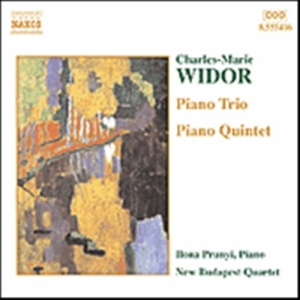 Widor Charles-Marie - Piano Trio & Piano Quintet i gruppen Externt_Lager / Naxoslager hos Bengans Skivbutik AB (539340)