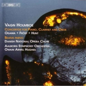 Holmboe Vagn - Concertos Piano Clarinet & Obo i gruppen Externt_Lager / Naxoslager hos Bengans Skivbutik AB (539639)