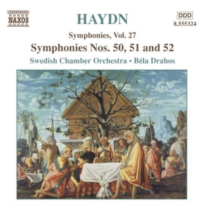 Haydn Joseph - Symphonies 50-52 i gruppen Externt_Lager / Naxoslager hos Bengans Skivbutik AB (540187)