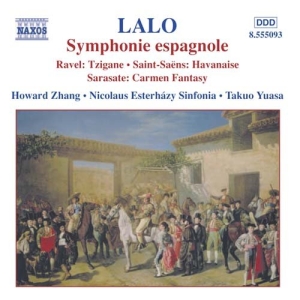 Lalo/Ravel/Saint-Saens/Saraste - Symphonie Espagnole i gruppen Externt_Lager / Naxoslager hos Bengans Skivbutik AB (540191)