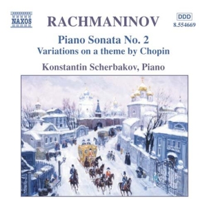 Rachmaninov Sergej - Piano Sonatas 2 i gruppen Externt_Lager / Naxoslager hos Bengans Skivbutik AB (540261)