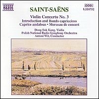 Saint-Saens Camille - Violin Concerto No 3 i gruppen CD / Klassiskt hos Bengans Skivbutik AB (540769)