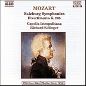 Mozart Wolfgang Amadeus - Salzburg Symphonies i gruppen Externt_Lager / Naxoslager hos Bengans Skivbutik AB (540789)