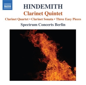 Hindemith - Works For Clarinet i gruppen Externt_Lager / Naxoslager hos Bengans Skivbutik AB (541542)