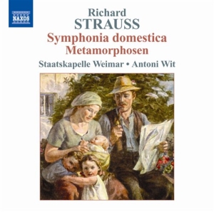 Strauss Richard - Sinfonia Domestica i gruppen Externt_Lager / Naxoslager hos Bengans Skivbutik AB (541562)