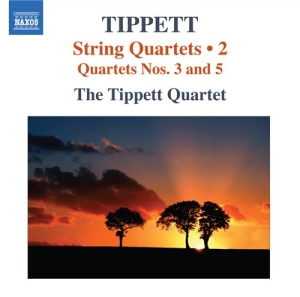 Tippett - String Quartets 3 & 5 i gruppen Externt_Lager / Naxoslager hos Bengans Skivbutik AB (541570)