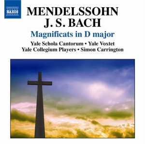 Mendelssohn / Bach - Magnificats In D i gruppen Externt_Lager / Naxoslager hos Bengans Skivbutik AB (541595)