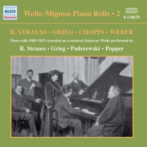 Various - Welte-Mignon Piano Rolls 2 i gruppen Externt_Lager / Naxoslager hos Bengans Skivbutik AB (542752)