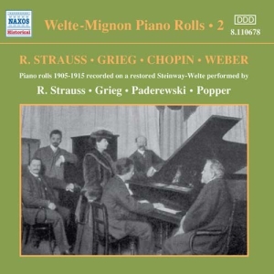 Various - Welte-Mignon Piano Rolls 2 i gruppen CD / Klassiskt hos Bengans Skivbutik AB (542752)