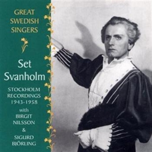Svanholm Set - Great Swedish Singers i gruppen CD / Klassiskt hos Bengans Skivbutik AB (543014)